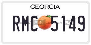 RMC5149 GA License Plate User Reports Vehicle Information