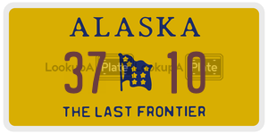3710  license plate in AK