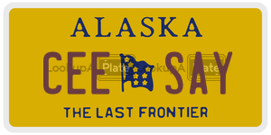 CEESAY  license plate in AK