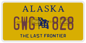 GWG828 license plate in Alaska