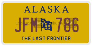 JFM786 license plate in Alaska