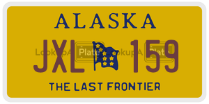 JXL159 license plate in Alaska