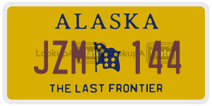 JZM144 license plate in Alaska