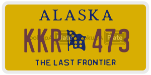 KKR473 license plate in Alaska