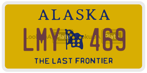 LMY469 license plate in Alaska