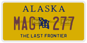 MAG277 license plate in Alaska