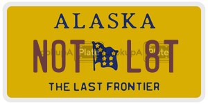 NOTL8T  license plate in AK