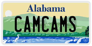 CAMCAMS  license plate in AL