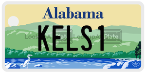 KELS1 license plate in Alabama