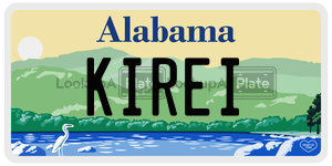 KIREI  license plate in AL