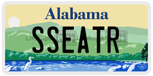 SSEATR  license plate in AL