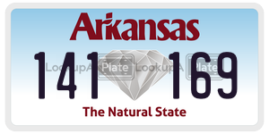 141169  license plate in AR