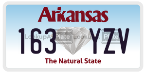 163YZV  license plate in AR