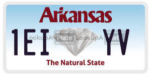 1EIYV  license plate in AR