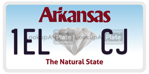 1ELCJ  license plate in AR