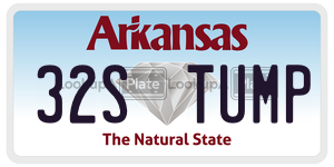 32STUMP  license plate in AR