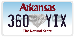 360YIX  license plate in AR