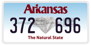 372696  license plate in AR