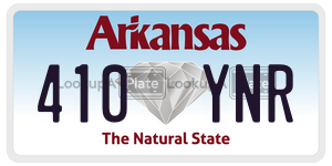 410YNR  license plate in AR