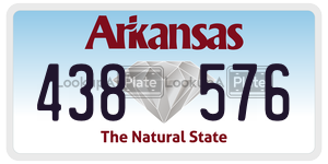438576  license plate in AR