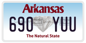 690YUU  license plate in AR