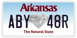 ABY48R  license plate in AR
