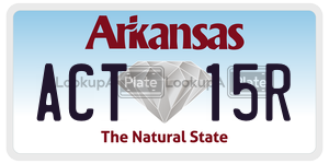 ACT15R  license plate in AR