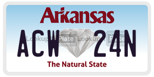 ACW24N  license plate in AR
