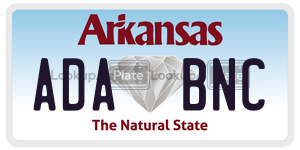 ADABNC  license plate in AR