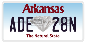 ADE28N  license plate in AR