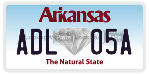 ADL05A  license plate in AR