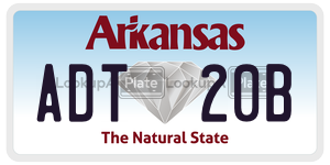 ADT20B  license plate in AR