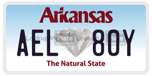 AEL80Y  license plate in AR