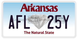 AFL25Y  license plate in AR