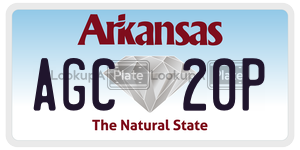 AGC20P  license plate in AR