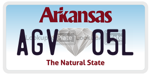 AGV05L  license plate in AR