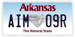 AIM09R  license plate in AR