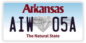 AIW05A  license plate in AR