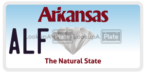 ALF  license plate in AR