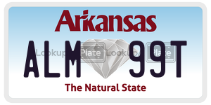 ALM99T  license plate in AR