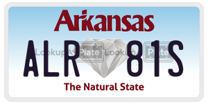 ALR81S  license plate in AR