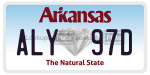 ALY97D license plate in Arkansas