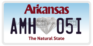 AMH05I  license plate in AR