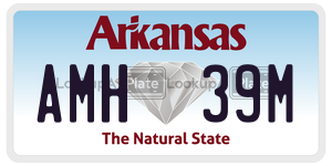 AMH39M  license plate in AR