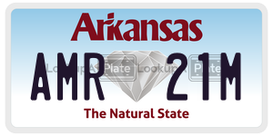 AMR21M  license plate in AR