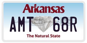 AMT68R  license plate in AR