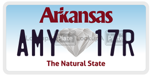 AMY17R  license plate in AR