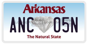 ANC05N  license plate in AR