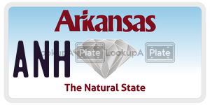 ANH  license plate in AR