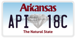 API18C  license plate in AR